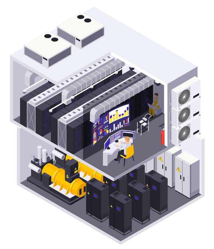 Cum se realizează o instalație electrică pentru un centru de date